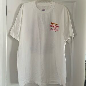 MENs XL In&Out Burger VEGAS 🍔 Tshirt NEW EXCELLENT CONDITION $25